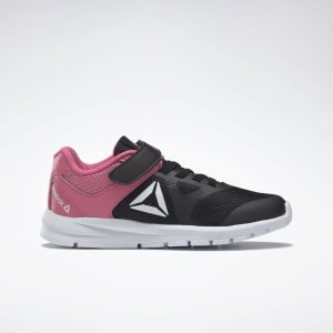 Reebok Rush Runner Laufschuhe Kinder - Schwarz/Rosa - DE 290-UAP